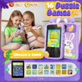 thumbnail image 4 of Toy Phone Luyiilo Kids Smart Unicorn con 16 juegos de aprendizaje, 4 of 7