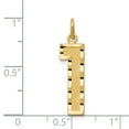 thumbnail image 5 of 14K Yellow Gold Large Number 1 Charm Pendant Jewelry, 5 of 5