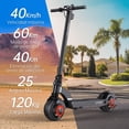 thumbnail image 4 of Scooter Eléctrico HONEY WHALE Orno Rueda Ancha Negro Motor 900W DOBLE MOTOR, 4 of 6