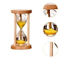 thumbnail image 5 of deevoka Hourglass Sand Timer Sandglass Timer Unbreakable 1 Minute Hour Glass Sand Clock Living Room Decoration Bedroom Party Ornament yellow, 5 of 8