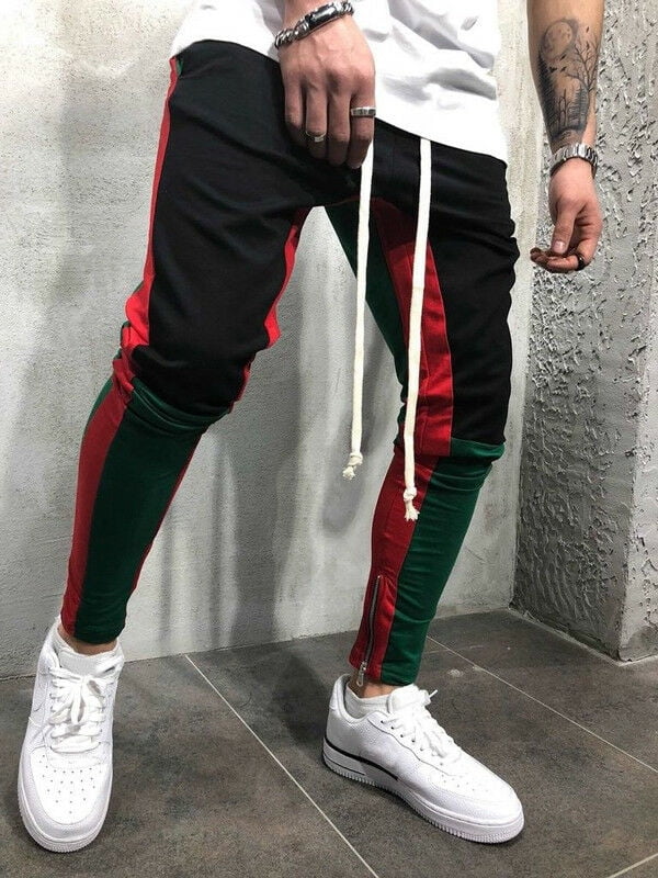 slim fit gym pants