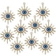 thumbnail image 5 of 10 dijes de aleación para joyería, dijes de ojo para hacer joyas, colgantes para collares y aretes DIY, 5 of 8