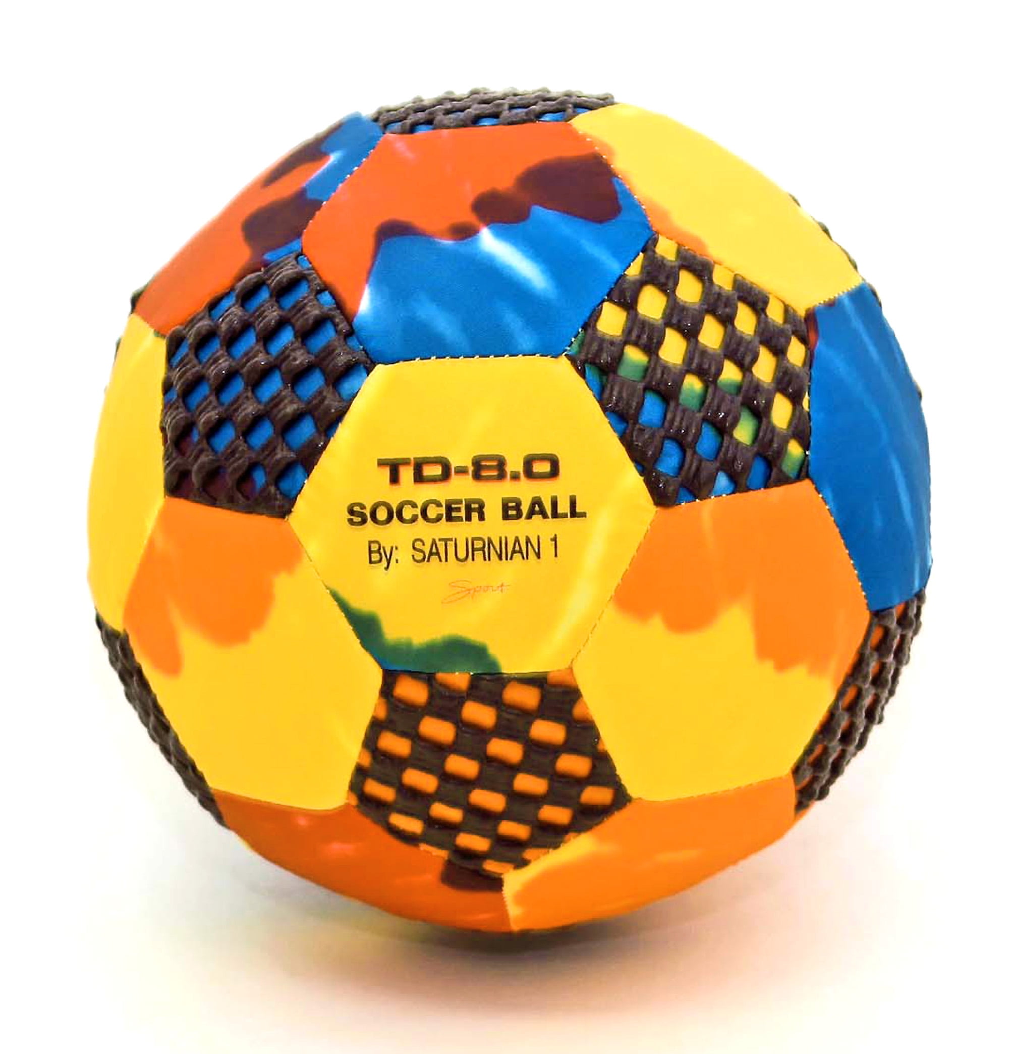 Fun Gripper Tie Dye 8.0 In. Soccer Ball, Size 4 (Youth) by Saturnian 1