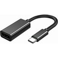 thumbnail image 1 of USB C to HDMI Adapter 4K@60Hz, Apple MFi Certified USB Type-C Digital AV HDMI Female Converter for Apple iPhone 15 Pro/Max, MacBook Pro/Air, iPad Pro, iMac, Galaxy S23, Surface, XPS and More (Black), 1 of 7