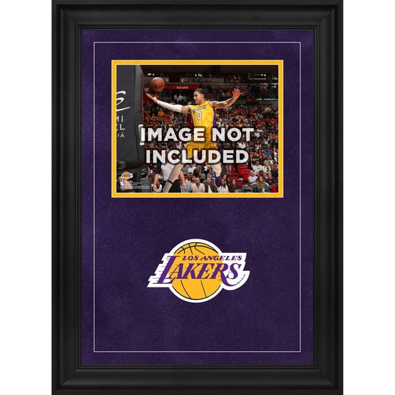 Los Angeles Lakers Deluxe 8" x 10" Horizontal Photograph Frame with Team Logo
