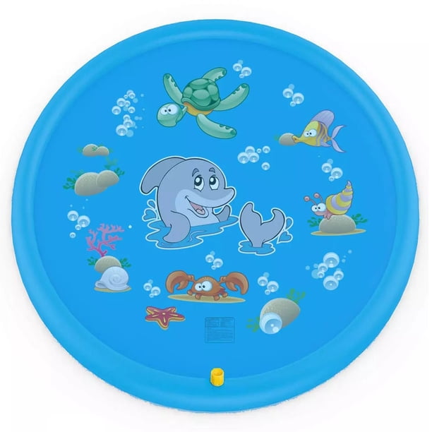 Splash Pad para niños para 3+ - Juguetes inflables de agua de verano - Mesa de agua para niños pequeños y niños niñas niños - Aspersores de agua de verano