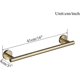thumbnail image 3 of Brushed Gold 304 Stainless Steel 40cm Wall Mounted Bathroom Towel Bar DYDZ, 3 of 4