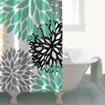 thumbnail image 5 of Waterproof Boho Style Vintage Shower Curtain 72x84 Inch Boho Style Polyester Unique Shower Curtain for Bathroom Hotel Home Decor with 12 Plastic Hooks, 5 of 5