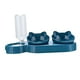 thumbnail image 2 of Juego de cuencos 3 en 1 para gatos, comedero automático inclinado a 15 degree, para cachorros, perros pequeños o medianos, gatos y gatitos. Azul, 2 of 8