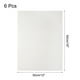 thumbnail image 2 of 6 Pcs forros de horno, forro de horno antiadherente de 12 x 16 pulgadas, blanco, 2 of 6