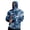 Royal Blue-Q9, variant on Men's Sun Protection Camo Hoodie with Mask UV Spf Upf 50 Rash Guard Shirts Outdoor Hiking Swim Fishing Long Sleeve Cooling Hoodies,Brown 3XL