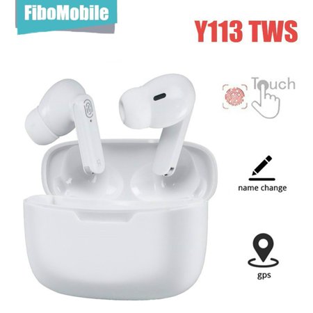 TWS Wireless Bluetooth Headphones Bluetooth Earphones Wireless Earbuds for iOS Android White