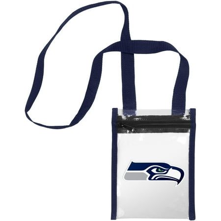 Forever Collectibles Seattle Seahawks Nfl Clear Crossbody Tote Bag Seattle Seahawks Nfl Clear Crossbody Tote Bag