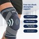 thumbnail image 2 of AOLIKES 7731 1Pc Basketball Knee Brace Silicone Padded Knee Support Running Knee Compression Sleeve, 2 of 5