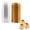 Gold, variant on 50 Pack 2 Inch Clear Plastic Mini Cake Box Muffins Cookies Dome Wedding Birthday Gift Box(gold)