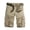 B-Khaki, variant on Wyobmus Men's Cargo Shorts Casual Ripstop Hiking Shorts Loose Fit Multi Pockets Running Joggers Outdoor Cropped Cargo Shorts A-Black