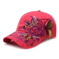 thumbnail image 2 of Eoperou Unisex Baseball Cap Ethnic Style Embroidery Adjustable Design Sun Hat for Hiking, 2 of 8