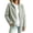 Mint Green #03, variant on Womens Full Zip Stand Collar Fleece light jacket Long Sleeve Warm Casual Coat With Side Pockets for Fall Winter Hiking Athletic Wear