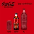 thumbnail image 3 of Pack of 2 - Coca-Cola Zero Sugar Soda Bottle 20 fl oz, 3 of 5