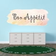 thumbnail image 1 of Sign Wall Decals for Family Kitchen - Enjoy Your Meal Sign Food DIY & Creativity Boy Girl Bedroom Wall Sticker - Size: 40 In x 16 In, 1 of 5