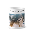 thumbnail image 1 of Sonrisa perro blanco nieve foto Taza de cepillo de dientes, 1 of 3