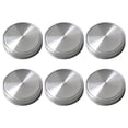 thumbnail image 3 of 6 Pcs Couvercles de Mise en Conserve pour Pots Mason Rangement des Aliments Réutilisables Étanches Scellés, 3 of 8