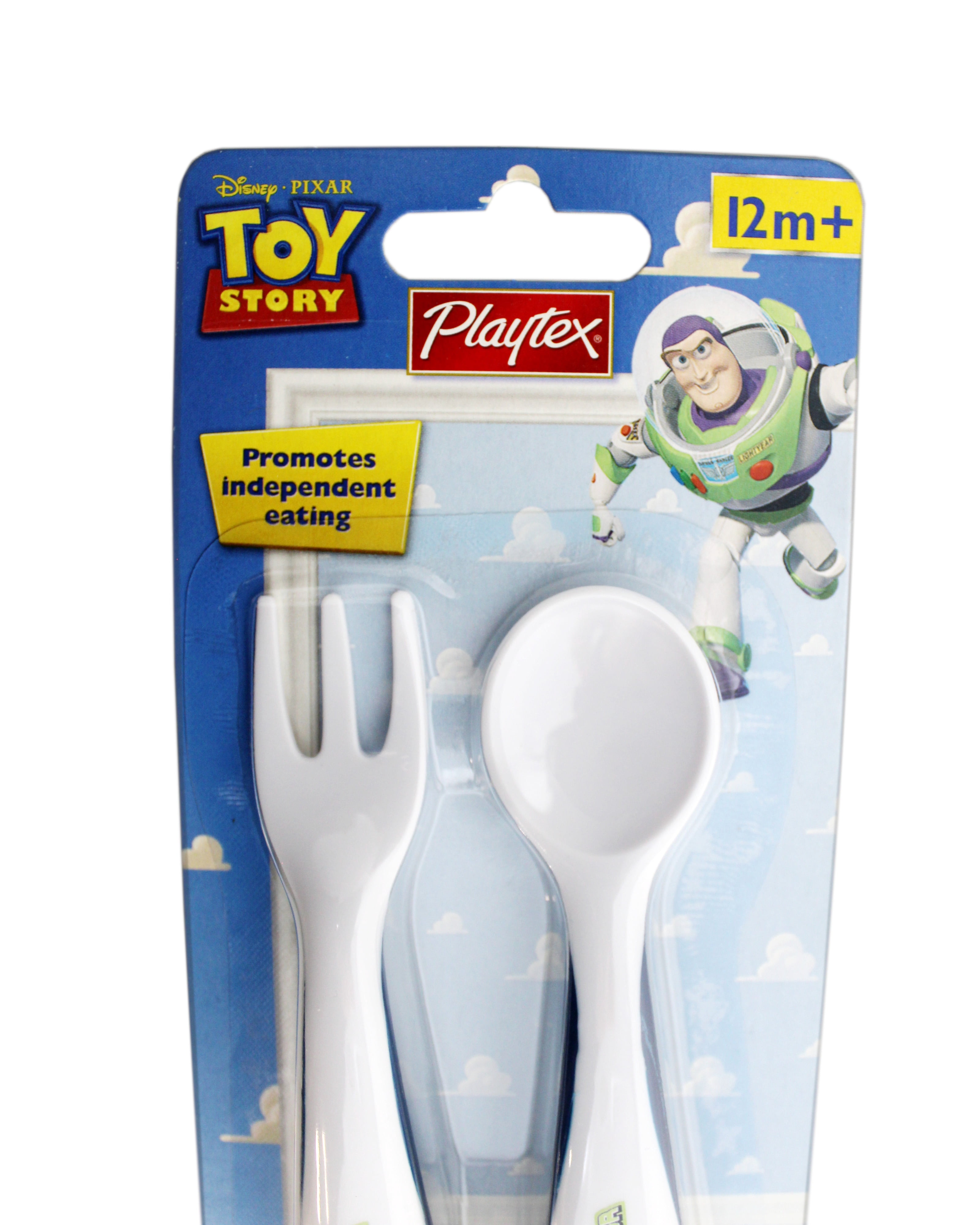 Disney Pixar Toy Story Buzz Lightyear Fork and Spoon Utensil Set