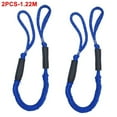 thumbnail image 2 of 2Pcs Set Bungee Dock Line Mooring Rope for Boat 4 ft 2 Ropes Rope Bungee Cord Dockline Boats Kayak Accessories, 2 of 9