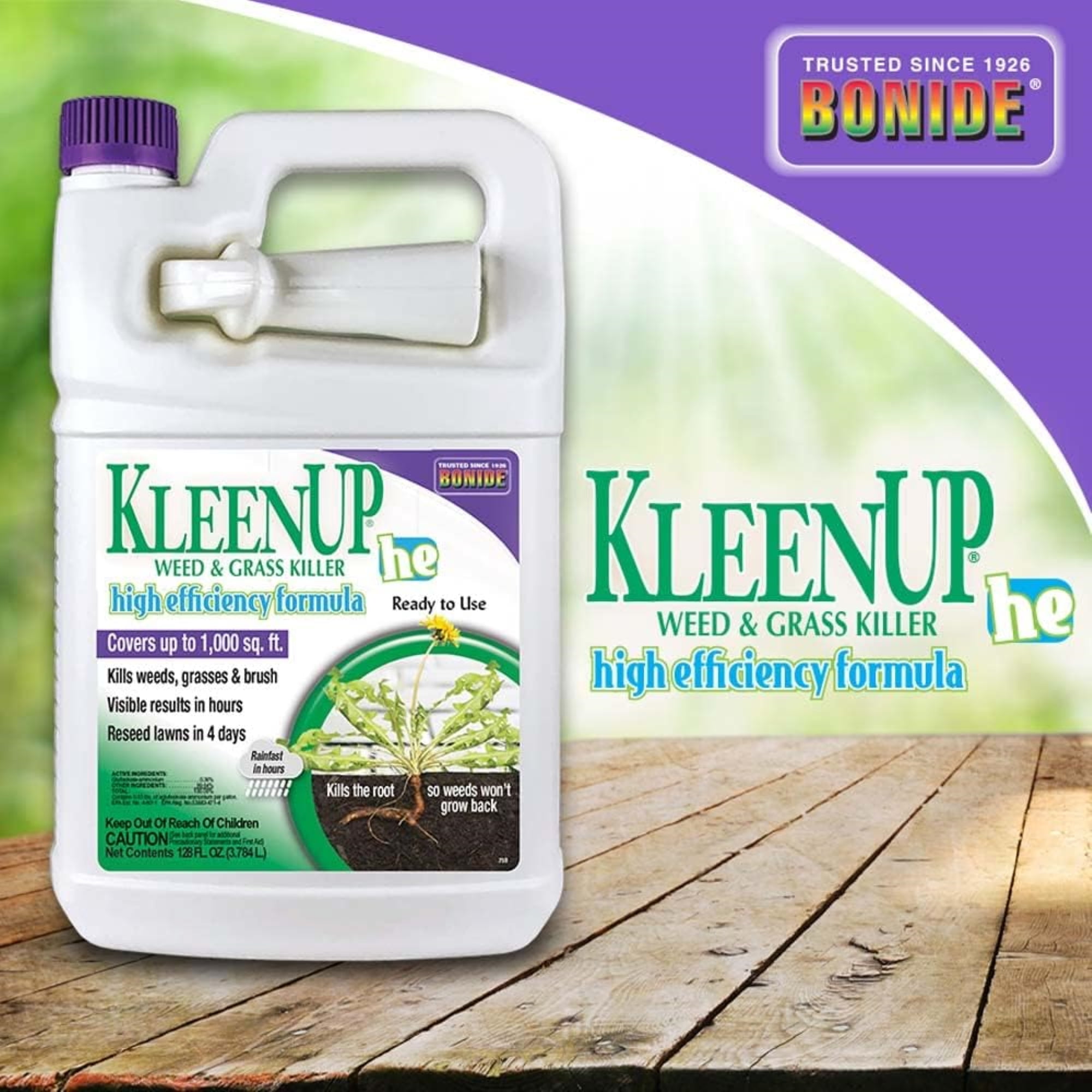 BONIDE KleenUP Gal Rtu Wd&grss Killer 758 — Residential Use, Standard Application