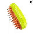 thumbnail image 1 of 3-in-1 cat steam brush, self-cleaning steam cat brush, cat steam brush massage, 1 of 5