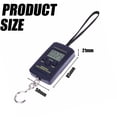 thumbnail image 5 of Báscula de bolsillo portátil, 40 kg, minibáscula electrónica digital, gancho de pesca colgante, báscula de bolsillo para pesar equipaje, 5 of 5