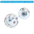 thumbnail image 3 of Unique Bargains 10mm Rhinestone Clay Beads, Pave Crystal Disco Rhinestone Bead for DIY Jewelry Making Bracelet, Multicolor 25Pcs, 3 of 6