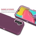 thumbnail image 4 of EBIZCITY Case for Samsung Galaxy A14 5G 2023 6.6", Case Cover for Galaxy A14 5G, Shockproof Heavy Duty Hard Plastic & Rubber Rugged Bumper 3-in-1 Case Cover -Burgundy, 4 of 6