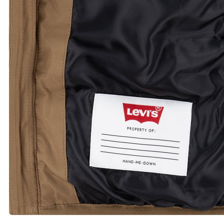 Levi's Boys' Heavyweight Puffer Jacket with Hood photo 5