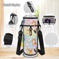 thumbnail image 6 of KUIFORTI Cute Cat Bookbag with Lunch Box, 4Pcs Kids Backpack Set for Elementary School Students, Boys Girls School Bag with Pencil Pouch Water Bottle Sleeve Back to School Supplies, 6 of 7