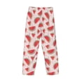 thumbnail image 5 of Goofa Watermelon Printed Soft Pajama Pants for Men, Wide Leg Comfy Casual Lounge Yoga Pants-Small, 5 of 9