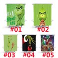 Christmas Grinch Shower Curtain, Bathroom Bathtubs Decor Christmas