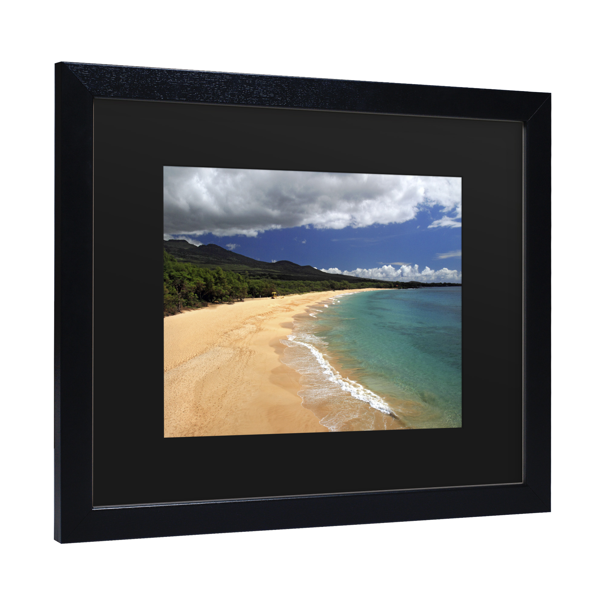 Trademark Fine Art 'Makena Maui' Canvas Art by Pierre Leclerc