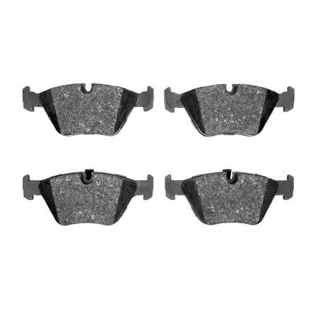CarLights360 For BMW 528i 1996 97 98 99 2000 Brake Pads | Low Metallic Friction | 63.5 Millimeters / 2.50 Inches Inner Pad Height