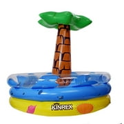 KINREX Inflatable Palm Tree Cooler, Hawaiian & Luau Theme Party Decor, Perfect for Pool Party & Summer BBQ Party, Inflatable Bar Cooler ,Swimming Party Decoration Inflatable Chiller, Measures 25?? Tal