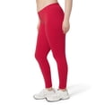 thumbnail image 2 of No nonsense Women's Cotton Legging, Red Hot, XX-Large, 2 of 5