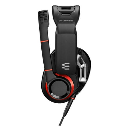 EPOS - GSP 500 High-end, open acoustic multi-compatible wired headset for home gaming - Black and Red