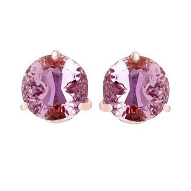 Dangle Earrings Natural Kunzite Crystal Stone Earrings for Women