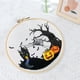 thumbnail image 4 of Kit de inicio de bordado con temática de Halloween, adorno fácil de usar con patrón de algodón Castillo de calabaza, 4 of 7