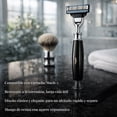 thumbnail image 2 of The Shaving Co Kit Rastrillo Negro Crema De Afeitar Sandalo, 2 of 12