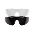 thumbnail image 7 of Swiss Tech Augen Shooting Glasses, Anti-Fog, Scratch-Resistant, Low-Profile, UV400, 2 Lenses, FDE Colorway, 7 of 7