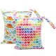 thumbnail image 1 of 2 bolsas de tela para pañales húmedos y secos, impermeables, reutilizables, para viajes, playa, piscina, guardería, artículos sucios para bebés, bolsa de yoga y gimnasio para trajes de baño o ropa, 1 of 5