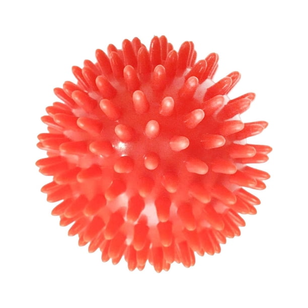Bolas de masaje con púas, bolas plantares, ejercicio manual, yoga, pilates, masajeador de trabajo Naranja