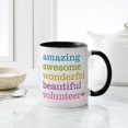 thumbnail image 4 of CafePress - Awesome Volunteer Mug - 11 oz Ceramic Mug - Novelty Coffee Tea Cup, 4 of 4