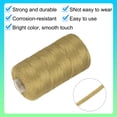thumbnail image 3 of Uxcell Nylon String Cord 1.5mm x 218 Yards Rope Braided Thread Beading Cord for Jewelry Making Supplies Slight Brown, 3 of 7